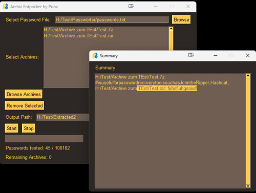 Archiventpacker 1.1