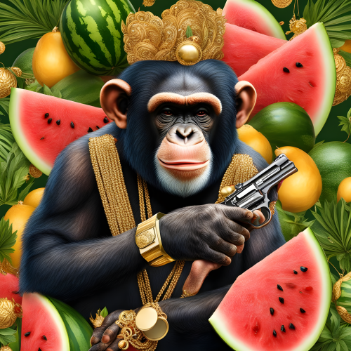 Chimp-holding-a-handgun-with-afro-gold-jewelry-watermelon-slices-fried-chicken-.jpg494fa34f4b0f2835.png