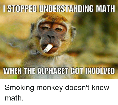 stopped-understanding-math-when-the-alphabet-got-inuolved-smoking-monkey-83494237aa992faae8fa947.png